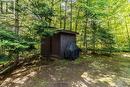 One of 2 storage sheds