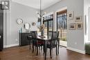 Dining Room with 10' Ceiling