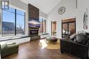 Great room with 18' vaulted ceiling!
