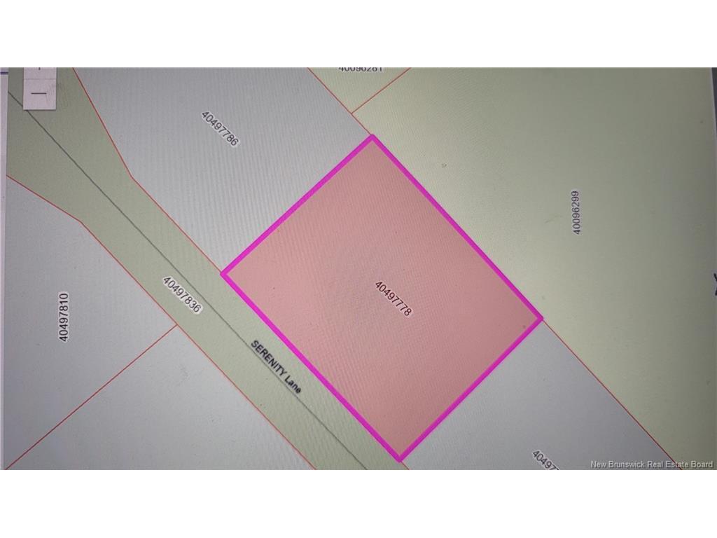 









LOT 07-2


SERENITY

,
Chelmsford,







NB
E9E 0B4


