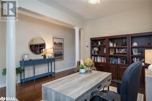 open concept den or front sitting room