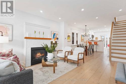 Cozy Gas Fireplace