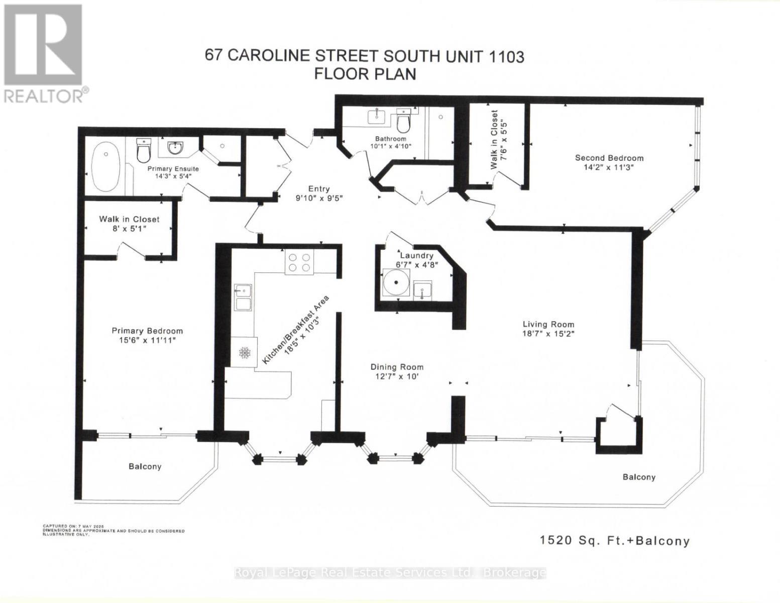 












1103 - 67 CAROLINE STREET S

,
Hamilton (Durand),




Ontario
L8P3K6


