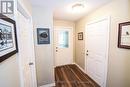 Spacious entrance with access to garage