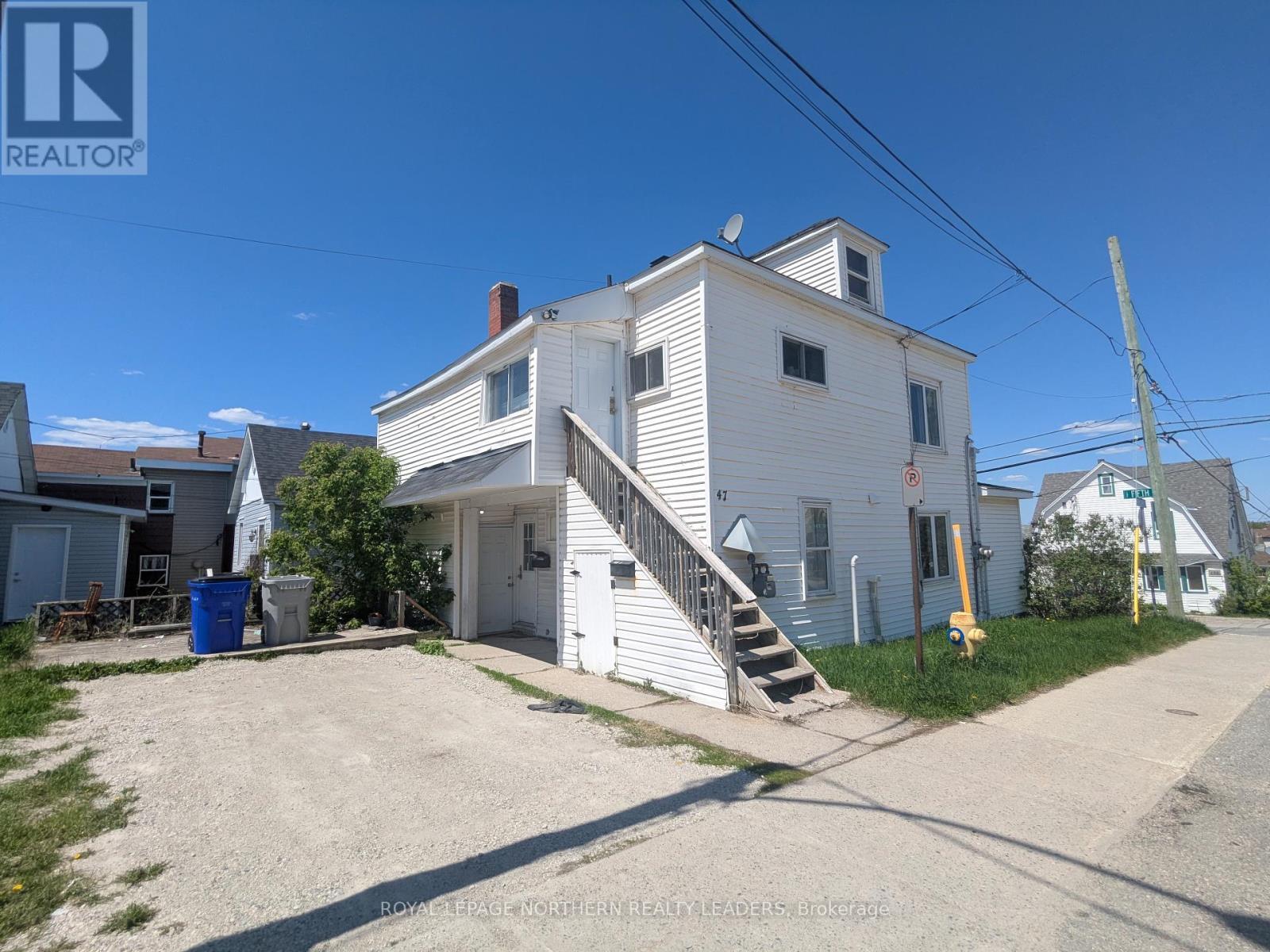 












47 BALSAM STREET N

,
Timmins (TNE - Central),




Ontario
P4N6G4

