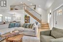 WHITE OAK STAIRCASE TO COMFY LOFT
