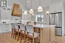 MASSIVE QUARTZ ISLAND WITH BREAKFAST BAR