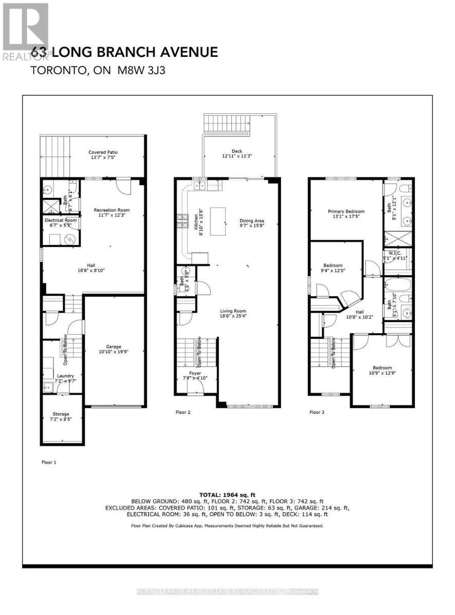 












63 LONG BRANCH AVENUE

,
Toronto,




Ontario
M8W3J3

