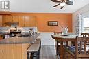 Eating area-open to kitchen