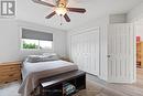 Master bedroom-cheater door to bathroom