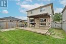 Rear yard-spacious deck