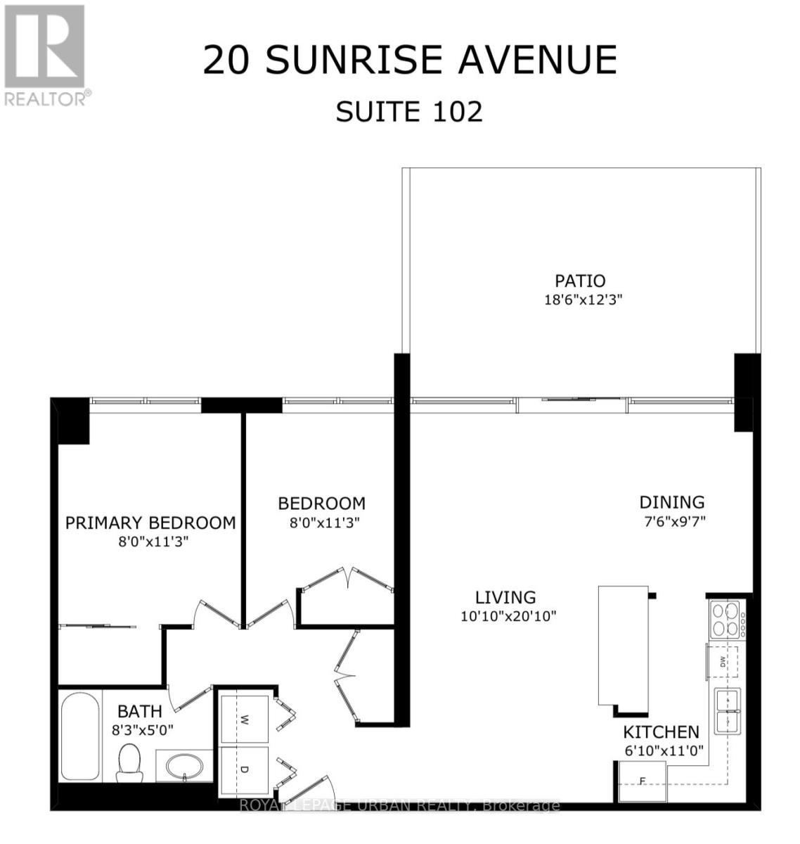 












102 - 20 SUNRISE AVENUE

,
Toronto,




Ontario
M4A2R2

