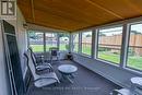 Sunroom attached to garage