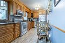 Oak kitchen cabinets