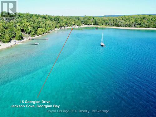 Offering protected waterfront with rare docking.