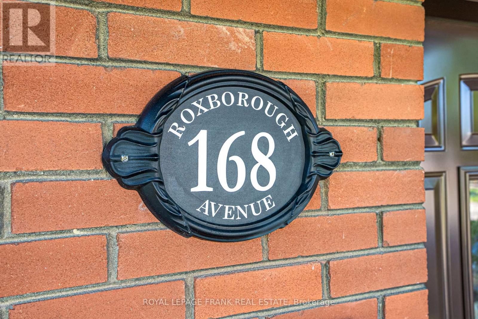 












168 ROXBOROUGH AVENUE

,
Oshawa (O'Neill),




Ontario
L1G5W5

