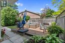 Side deck near the carport
