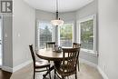 Dinette with lovely rear yard view