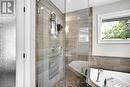 Glass walk in shower - Ensuite
