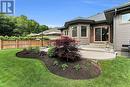 Rear patio for entertaining