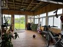 attached sun room (from garage)