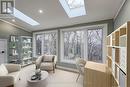 Virtually Staged Sunroom/Office on Third Floor