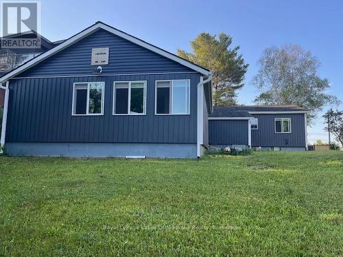 Back view of the home