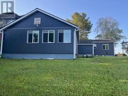 Back view of the home