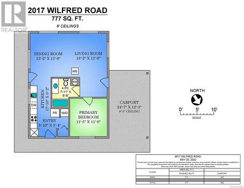 View of room layout
