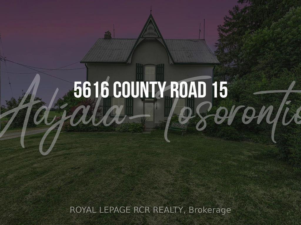 









5616


County Rd 15

N/A,
Adjala-Tosorontio,




ON
L9R 1V3

