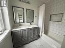 Newly renovated upper bathroom