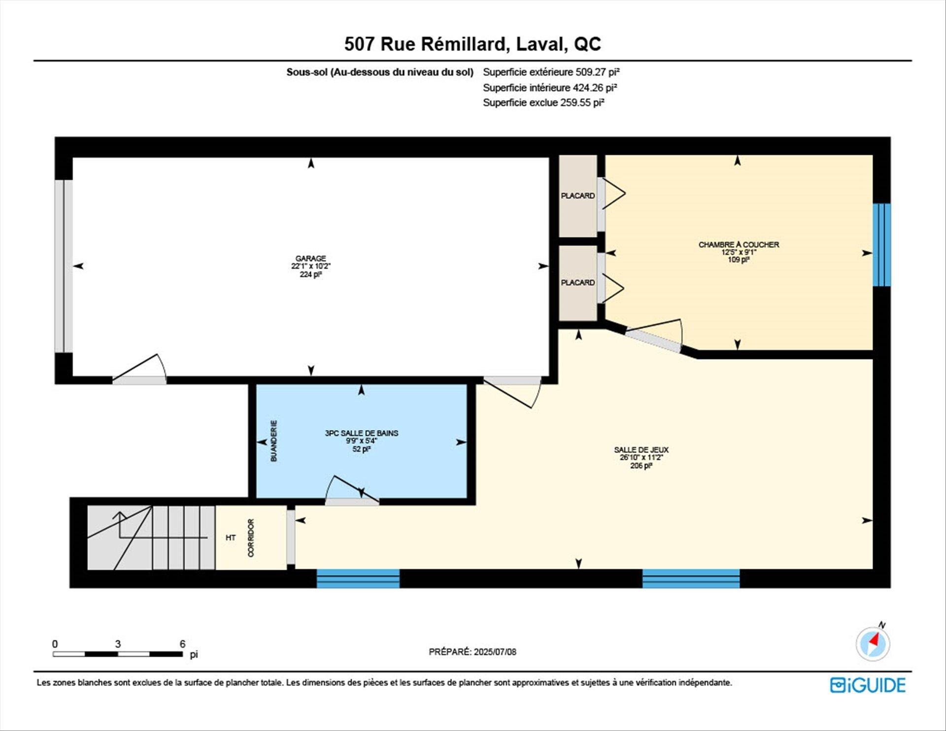 









507


Rue Rémillard

,
Laval (Auteuil),




QC
H7H3A8

