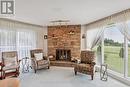 Wood Burning Fireplace in Liv Rm