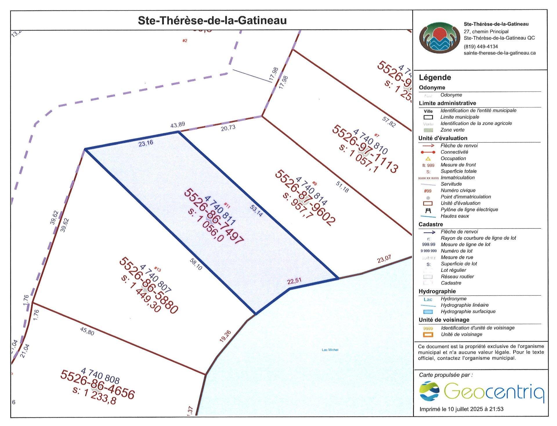 









11


Ch. du Moulin

,
Sainte-Thérèse-de-la-Gatineau,







QC
J0X2X0

