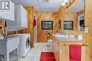 Lower Level Full Bathroom with Laundry