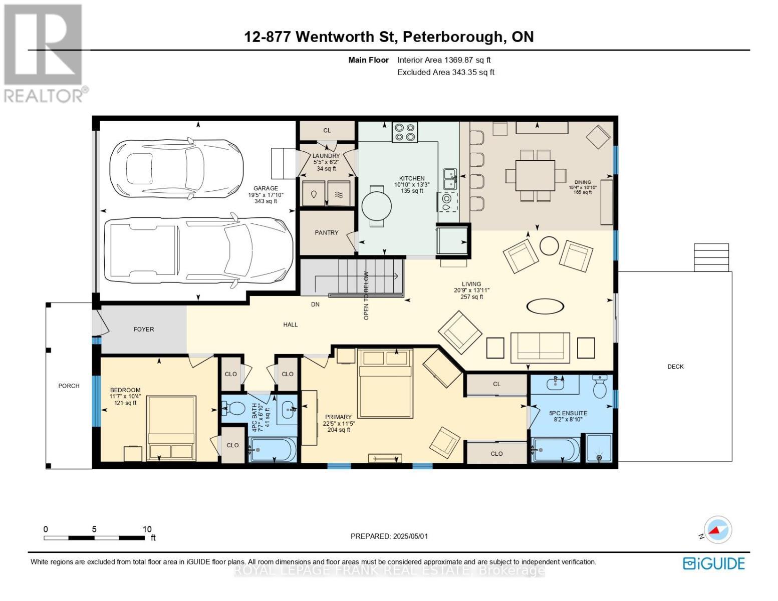 












12 - 877 WENTWORTH STREET

,
Peterborough West (Central),




Ontario
K9J8R7

