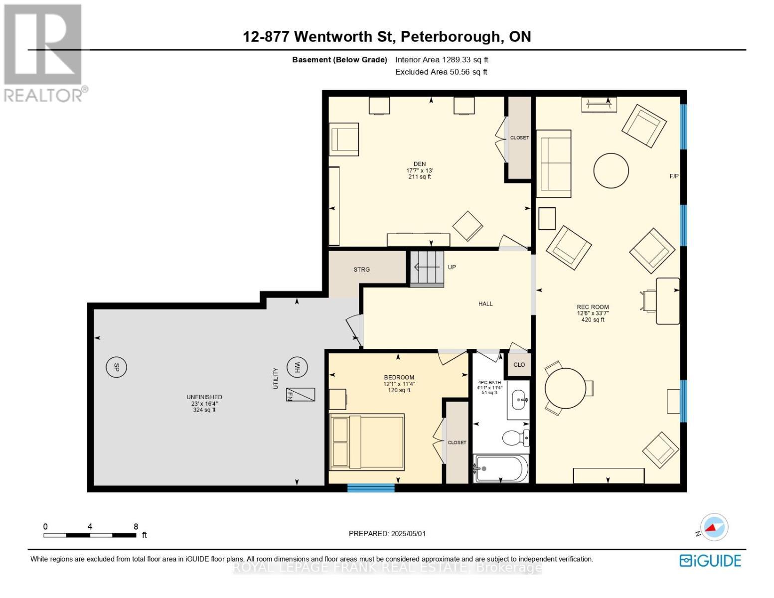 












12 - 877 WENTWORTH STREET

,
Peterborough West (Central),




Ontario
K9J8R7

