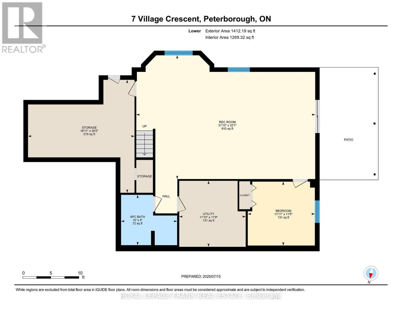 












7 VILLAGE CRESCENT

,
Peterborough West (South),




Ontario
K9J8S7

