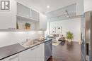 White subway tiled backsplash