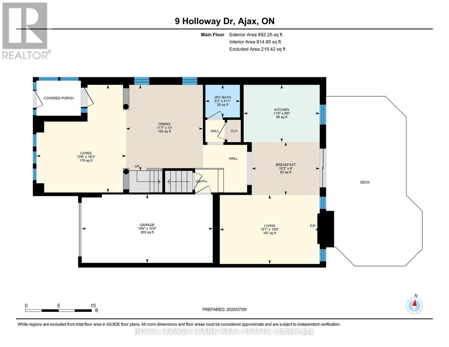 












9 HOLLOWAY DRIVE

,
Ajax (South East),




Ontario
L1Z1M5

