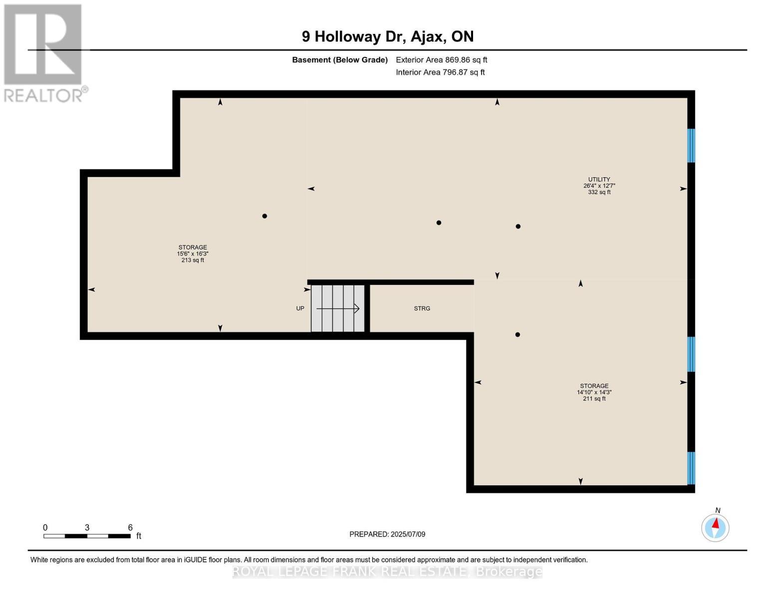 












9 HOLLOWAY DRIVE

,
Ajax (South East),




Ontario
L1Z1M5


