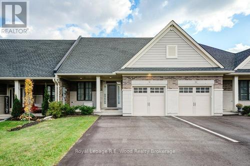 Double wide paved driveway