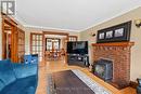 Wonderful Wood Trim and French Doors!