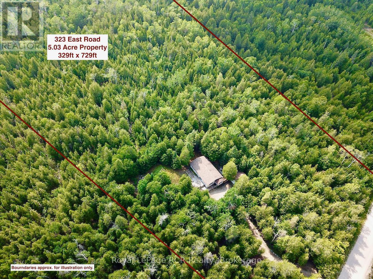 












323 EAST ROAD RR 4 ROAD

,
Northern Bruce Peninsula,




Ontario
N0H1W0

