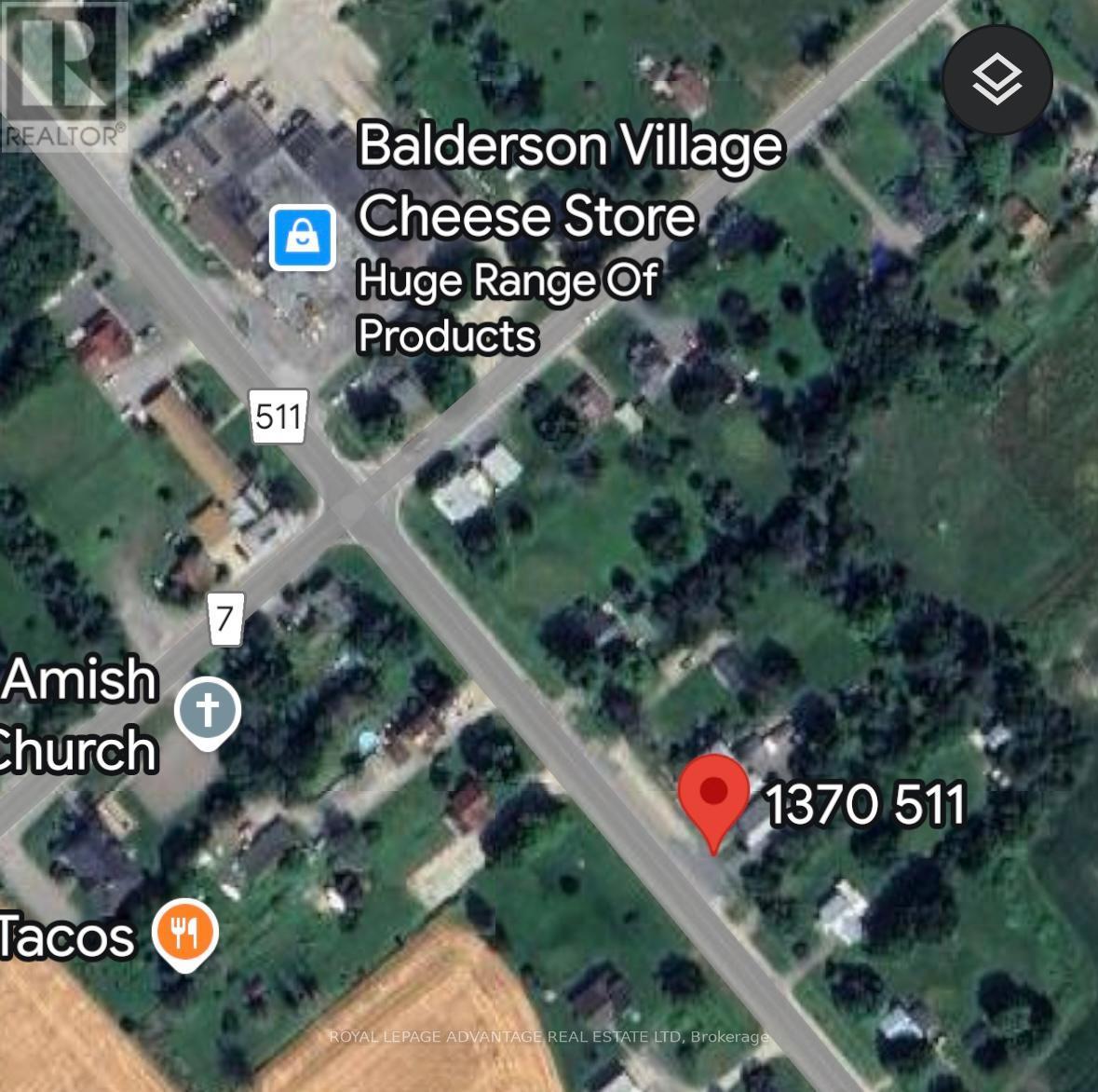 












1370 HWY 511 ROAD

,
Drummond/North Elmsley,




Ontario
K7H3C8


