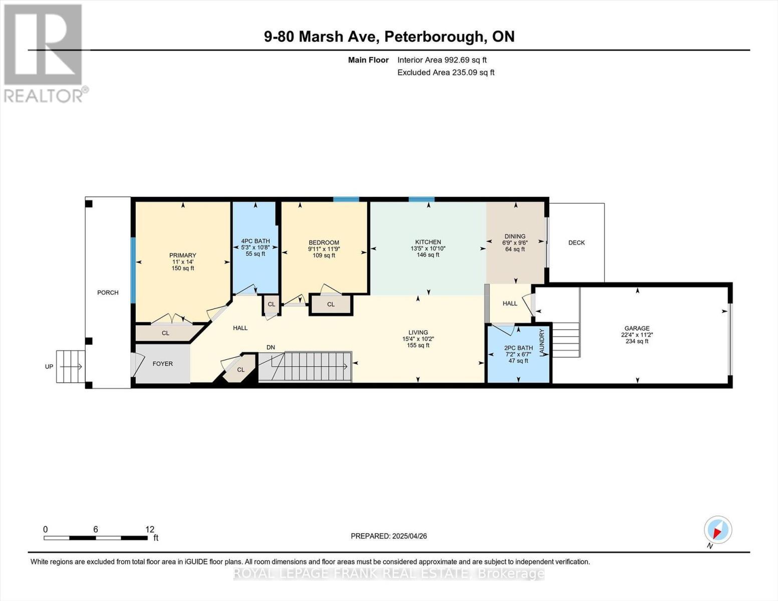 












9 - 80 MARSH AVENUE

,
Peterborough North (North),




Ontario
K9H0J5

