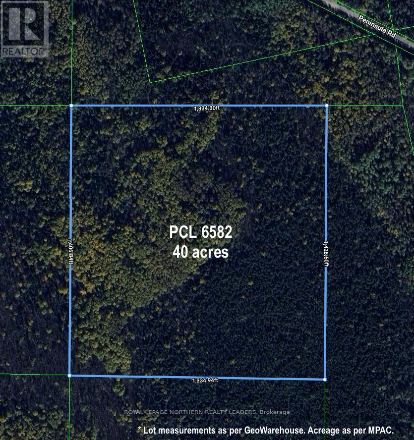 












PCL 6582 - 6586 CODY TWP

,
Timmins (TM - Outside East),







Ontario
P0N1C0

