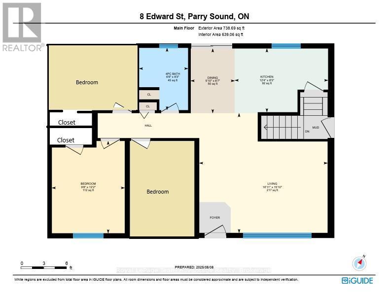 












8 EDWARD STREET

,
Parry Sound,




Ontario
P2A2W4

