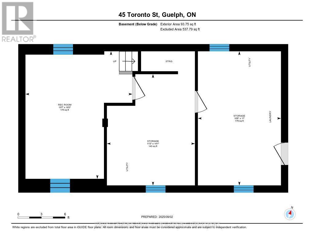 












45 TORONTO STREET

,
Guelph (St. Patrick's Ward),




Ontario
N1E3E3

