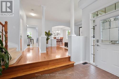 Warm and welcoming foyer